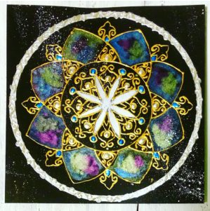 星降る宝石アート〜曼荼羅装飾アート | アート起業の始め方